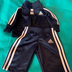 adidas track suit size 3 months